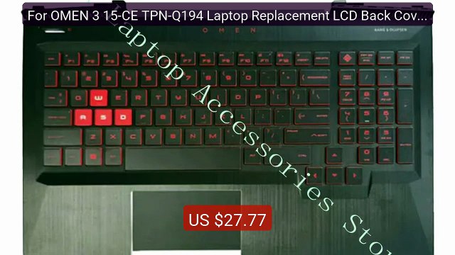 For OMEN 3 15-CE TPN-Q194 Laptop Replacement LCD Back Cover/Front F... Top Rated 2026 | Buy Now!