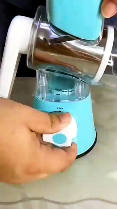 Multi-Color Multifunctional Drum Type Hand-Cranked Vegetable Slicer