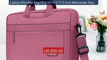 Laptop Shoulder Bag 13.3 14 15.6 17.3 inch Messenger Bag for M... -- Hot Deal 2026 | Limited Offer!