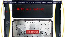 New LCD Back Cover For ASUS TUF Gaming FX86 FX86F FX86S FX86SF FX50... -- Top Rated 2026 | Buy Now!