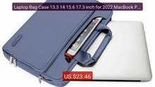 Laptop Bag Case 13.3 14 15.6 17.3 inch for 2022 MacBook Pro Air M1... -- Best Deal 2026 | Shop Now!