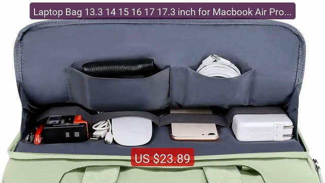 Laptop Bag 13.3 14 15 16 17 17.3 inch for Macbook Air Pro M1 ... Amazing Value 2026 | Must Have!