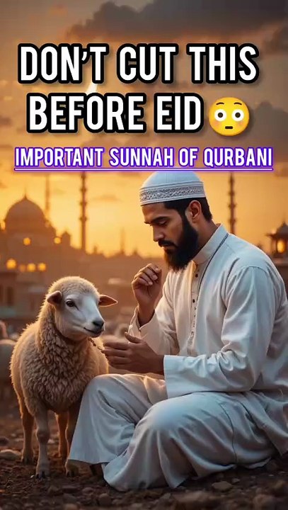 Don’t Cut Your Hair & Nails Before Qurbani 😳 | Important Sunnah