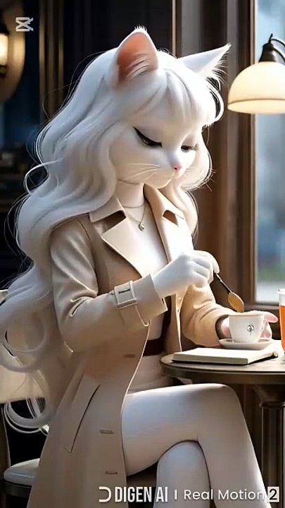 Felin’s Rainy Day Café Moments ☕🌧️✨  Aesthetic 3D Animation