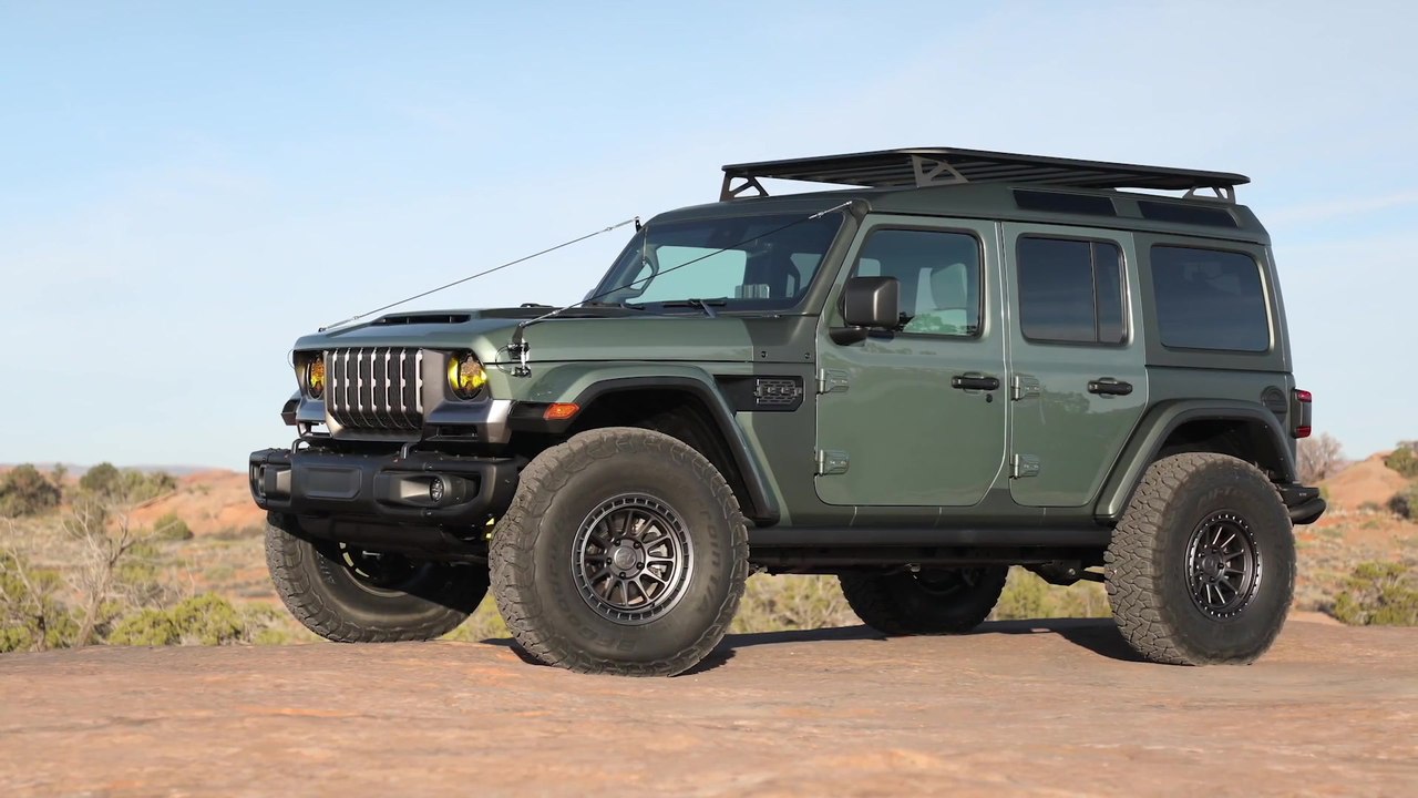 Das Jeep® Wrangler BUZZCUT Concept - Das Design