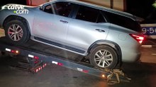 Caminhonete furtada é recuperada após perseguição e tiros na BR-163 em Toledo