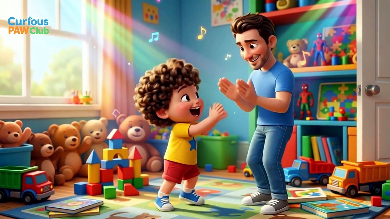 Daddy, Come and Play! 👨‍👧 | Fun Dance Song for Kids | Kids Music Video
