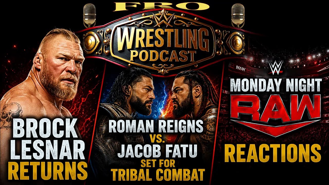 Brock Lesnar Returns - Roman vs Jacob Set for Tribal Combat - WWE Monday Night Raw Reactions