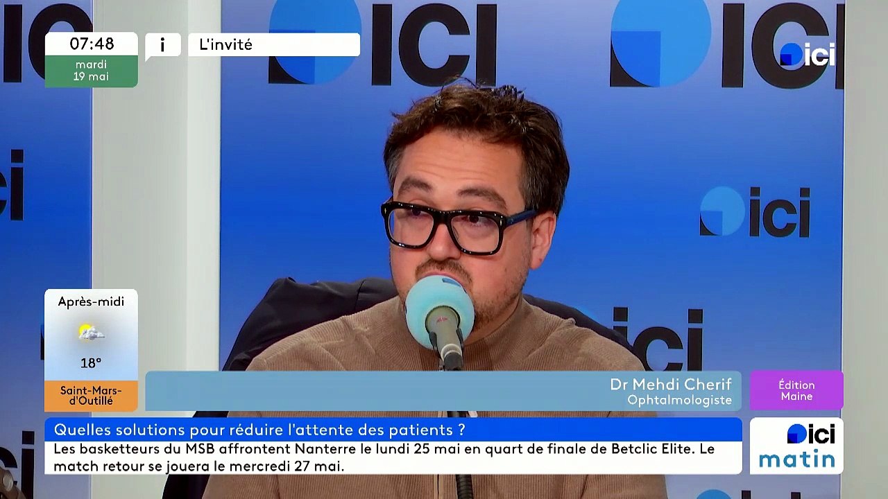 L'accès aux soins avec le Docteur Mehdi Cherif, ophtalmologue en Sarthe