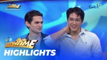 It's Showtime: Vhong Navarro, nakipagsabayan sa aura ng ‘Kamao’ stars Anton Vinzon at Bruce Roeland!
