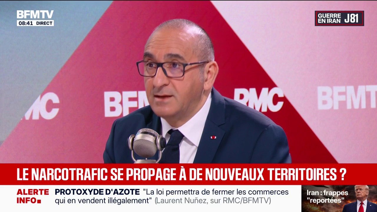 Narcotrafic: "La guerre est loin d'être gagnée mais nous obtenons des gains significatifs", assure Laurent Nuñez
