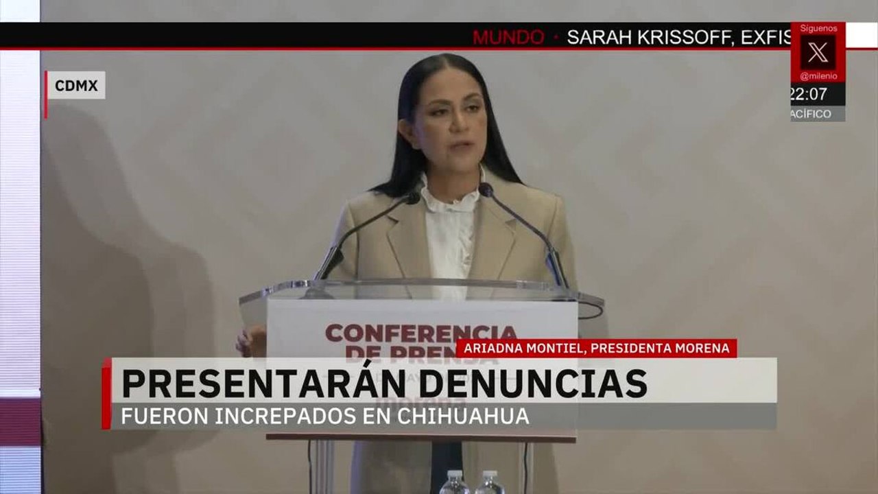 Morena acusa boicot de Maru Campos en marcha de Chihuahua | Paola Barquet, 18 de mayo de 2026