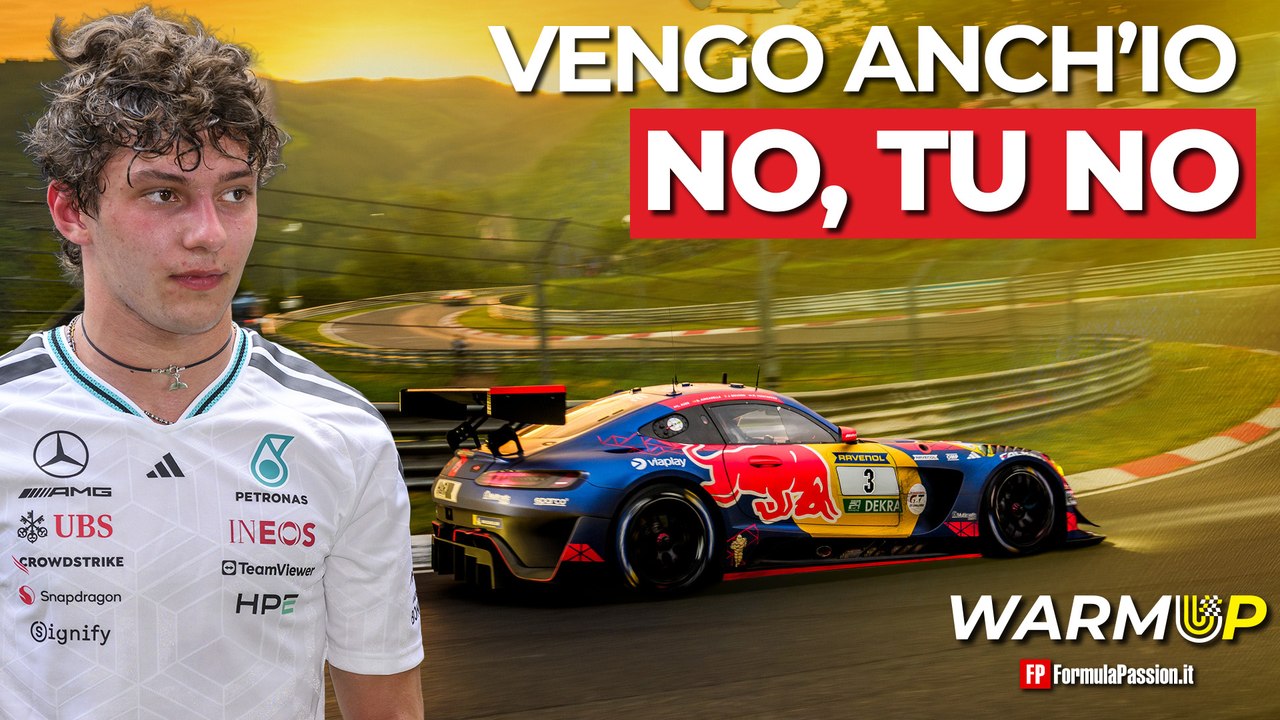 Perché al NURBURGRING ci va SOLO VERSTAPPEN? | WarmUp F1 208 - 19/5
