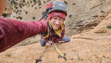 Iker Pou abre nuevas rutas de escalada en el Atlas marroquí