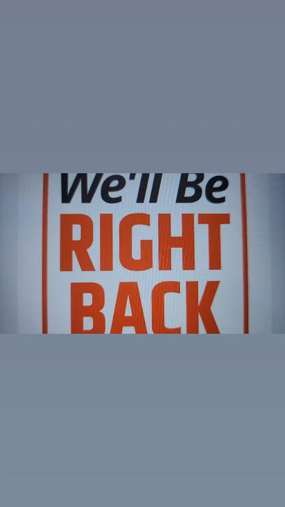 We'll be Right back again
