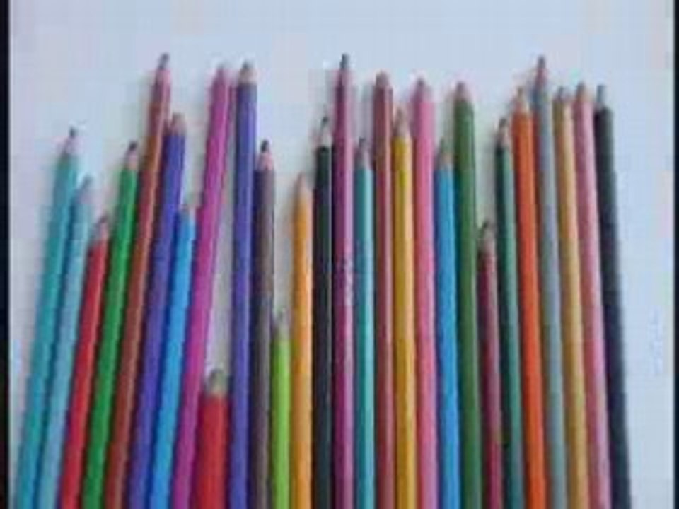 Crayons - stop motion