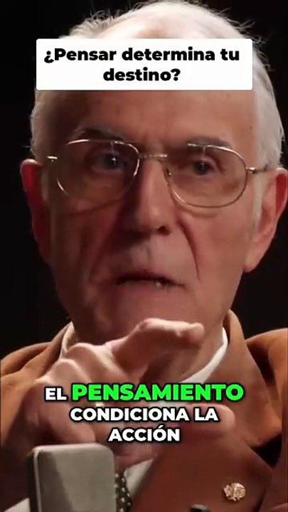Tus pensamientos alimentan acciones.