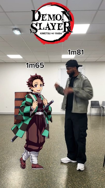Je suis plus grand que les personnages de demon slayer 😂😂
