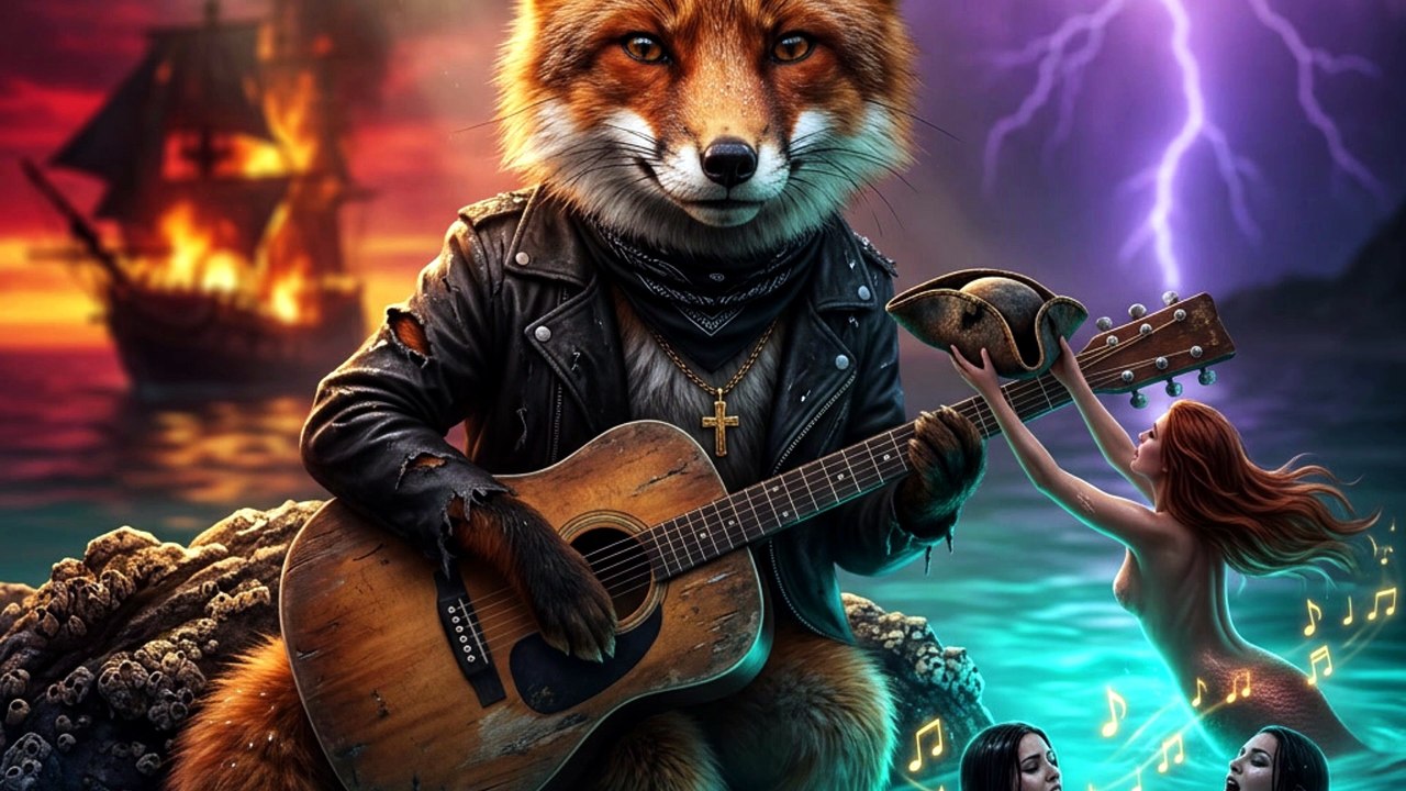 Mai. Deux ambiances. Un renard.