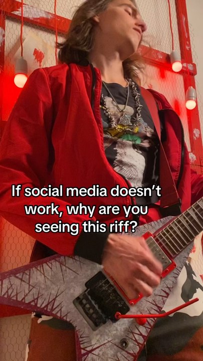 Captured by metalcore riffs