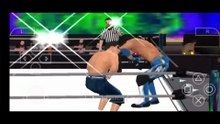 wwe2k25 gameplay John cena vs aj styles crown jewel 2025