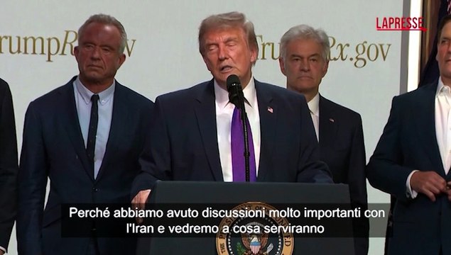 Iran, Trump: In corso negoziati seri, sospeso attacco