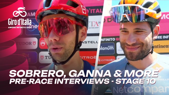 Ganna: I am really happy with this stage 🗣️ | Interview Giro d'Italia 2026