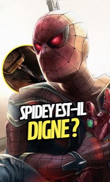 Pourquoi Spider-Man n'est pas digne de soulever Mjolnir ? #spiderman #avengersendgame #mjolnir #marvel #onregardequoi