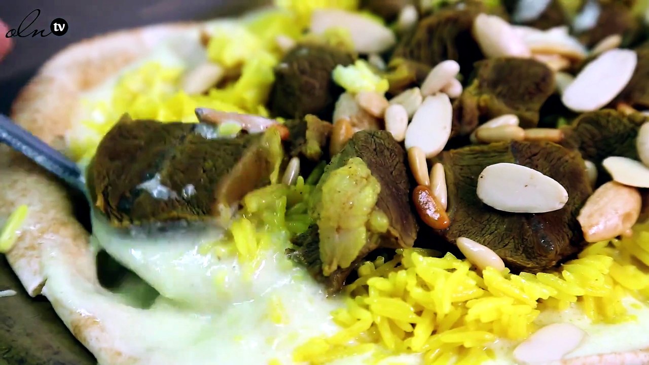 طريقة عمل المنسف الأردني
