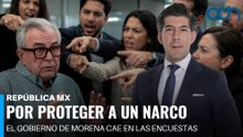 Encuestas confirman: Por proteger a un narco los mexicanos le dan la espalda a Morena I República Mx