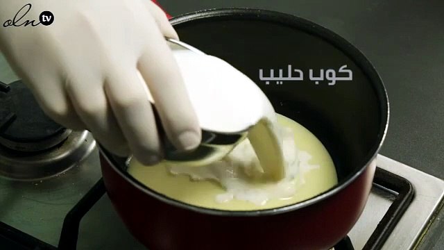 طريقة همل أكواب بودنغ النوتيلا الشهية