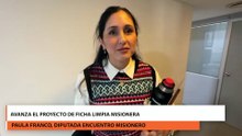 Avanza el proyecto de ficha limpia misionera