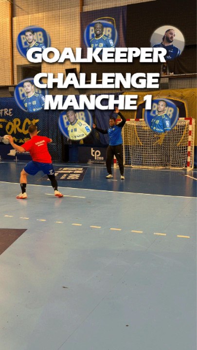 Goalkeeper Challenge Ft @pontaultcombaulthb Manche 1 ! 🔥 #Handball #Hand #Defi #GoalKeeper #PCHB