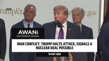 Trump halts attack on Iran, signals a nuclear deal possible