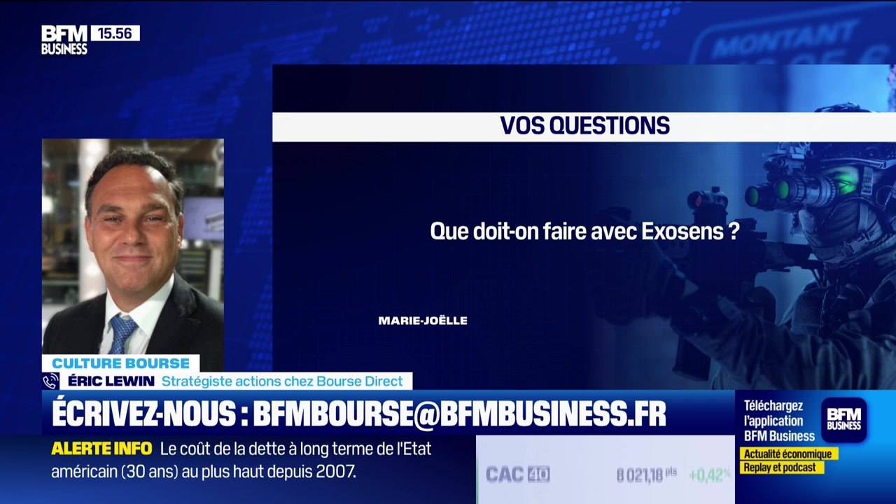Culture Bourse : « Que doit-on faire avec Exosens ? », par Gwendal Daubresse-Chasle - 19/05