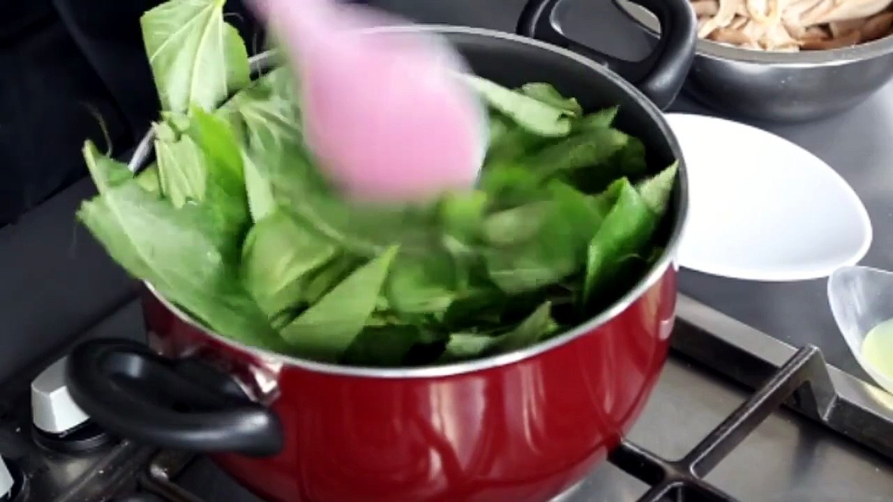 طريقة عمل طبق الملوخية اللبنانية