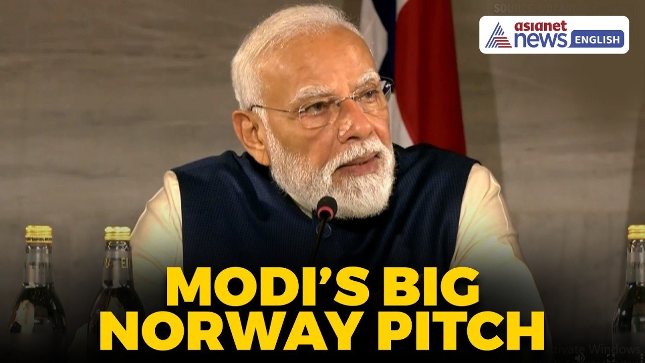 PM Modi Invites Norway to Join India’s Clean En...