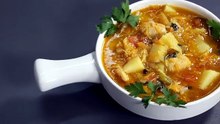 طريقة عمل حساء الخضار الروسي