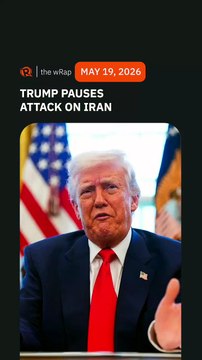 Trump pauses attack on Iran as negotiations continue