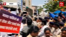 बस्तर में अमित शाह से मिलने पहुंचे कांग्रेसी, पुलिस के रोकने पर हुआ हंगामा