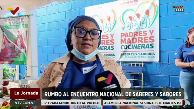 Madres cocineras exhibieron potencial gastronómico de Lara en encuentro de Saberes y Sabores