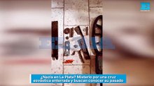 Misterio por una cruz esvástica enterrada y buscan conocer su pasado