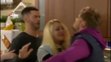 Hollyoaks Ste Hay Lunges for Cameron Campbell 27th April 2016