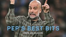 Pep Guardiola's best bits from the 2025-26 season