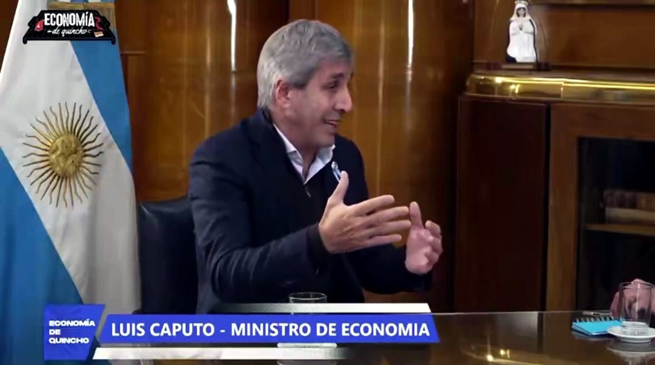 Luis Caputo: "Milei va a ganar en primera vuelta y cómodo"