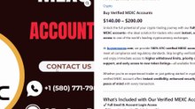 Top 5 Sites to Buy Verified Mexc Accounts with Money (personal and business) 2026