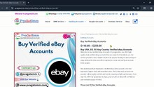 Buy Verified Ebay Accounts in 2026 Best Site