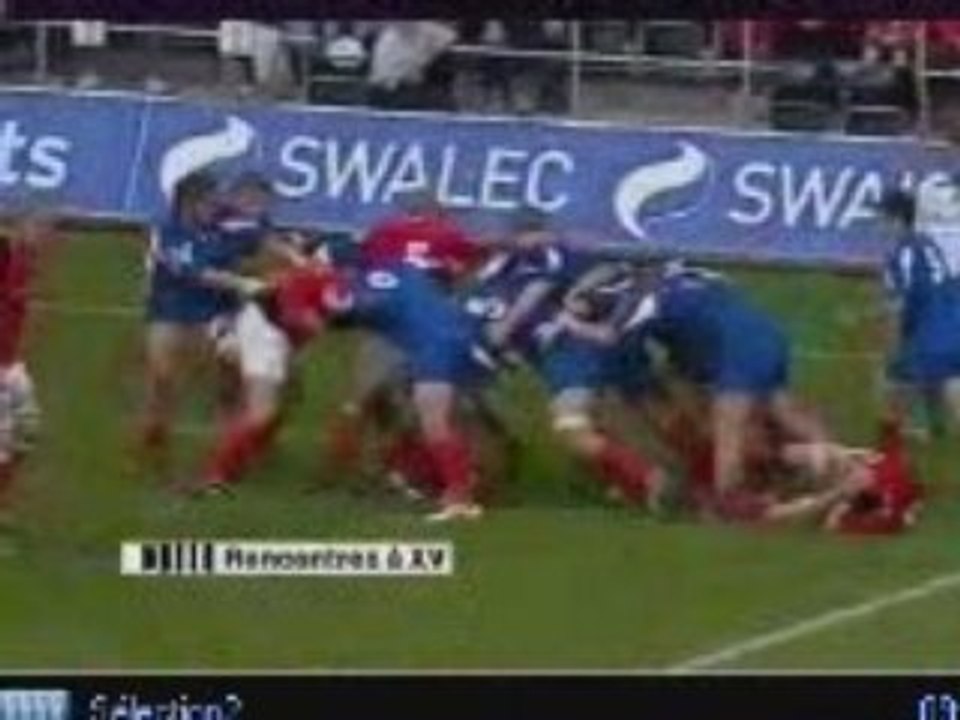 Rencontre à XV ... reportage Pays de Galles-France