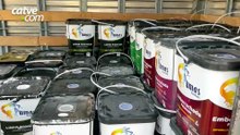 Funcionário é preso suspeito de furtar 80 galões de tinta de loja em Cascavel