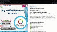 A Step By Step Guide To Buying Verified Payoneer Accounts